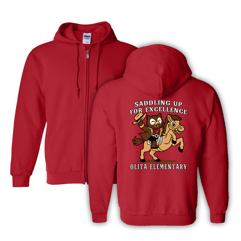 Olita Adult Zip-Up Hoodie