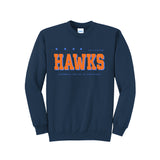 Hermosa Drive- HAWKS Crewneck