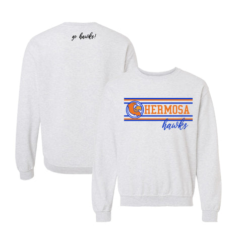 Hermosa Drive HAWKS Crewneck