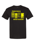 Punk Rock Bass Players- Yellow Print