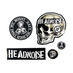 Headnoise- Stickers + Buttons