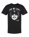 Dodgers 2024 Are We Live - Black Tee