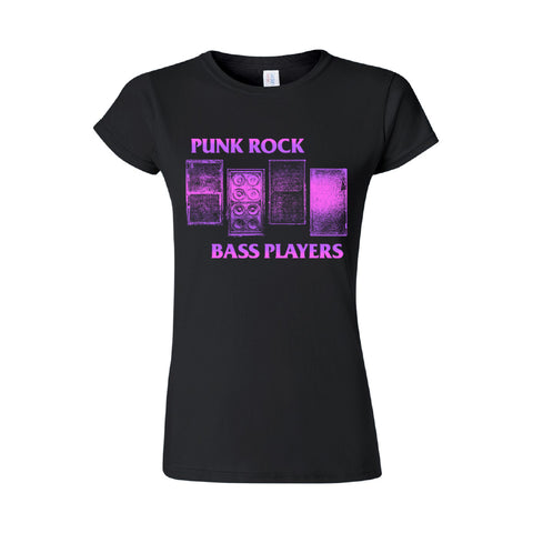 Punk Rock Bass Players- Purple & Pink Print (WOMENS)