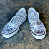 Holy Fire Ministries- Richie's Custom WHUT UP Vans