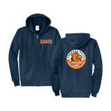 Hermosa Drive- HAWKS Zip-Up Hood