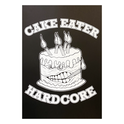 Cake Eater - Poster B&W 15" x 20"
